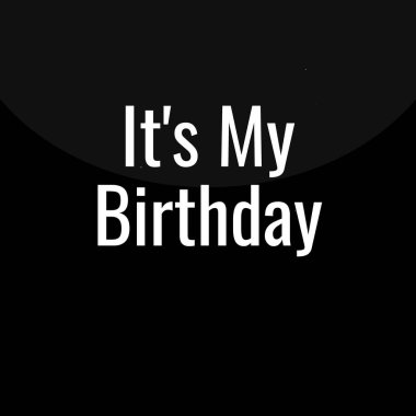 Adımla birlikte doğum günü partisi.