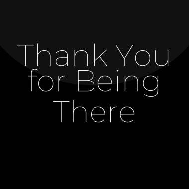 Çok teşekkür ederim. modern tipografi posteri.