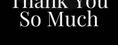 Teşekkür ederim! - Modern hat sanatı