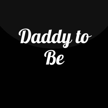 Babalar Günü. tipografi tasarımı ile siyah modern alıntı