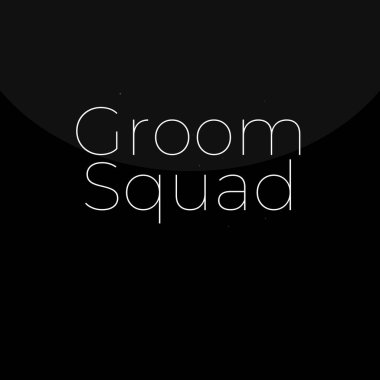 Beyaz çemberli soyut siyah arkaplan.