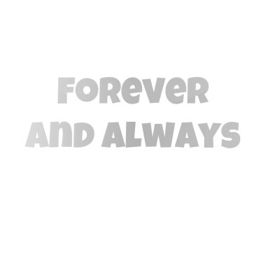 Sonsuza dek aşk vektör simgesi ile