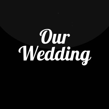 düğün logosu şablonu tasarımı