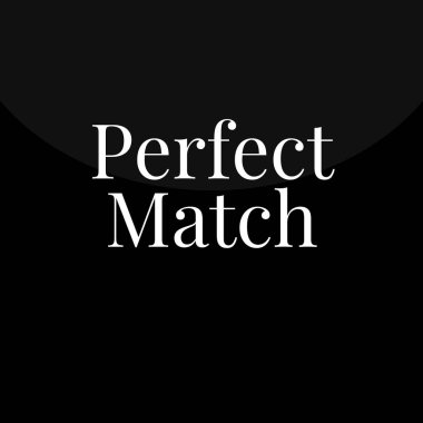 Gerçek eşleşme. Sosyal medya, pazarlama ve çevrimiçi alışveriş promosyonu için mükemmel.