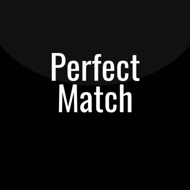 Siyah arka plan için mükemmel bir kelime. Tasarımın için mükemmel. vektör illüstrasyonu