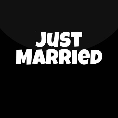 Sadece siyah harflerle evlendim.