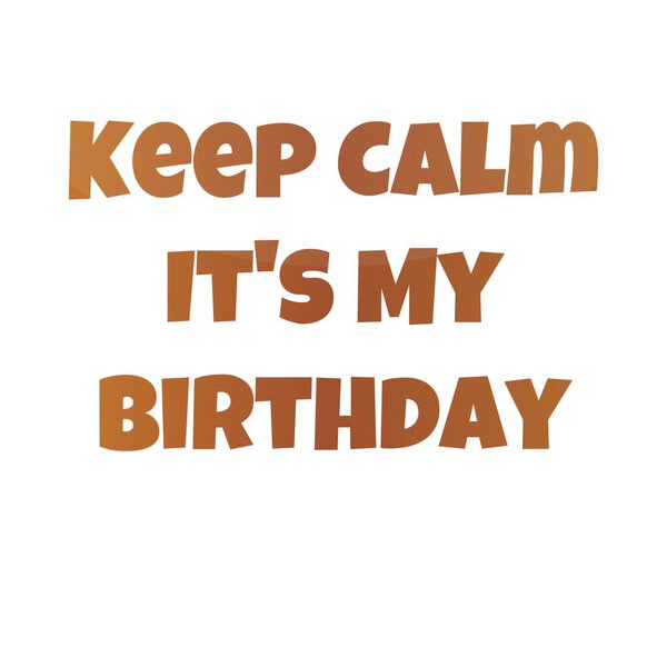 поздравительная открытка с текстом и с днем рождения.