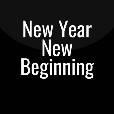 yeni yıl metin imzası tasarımı