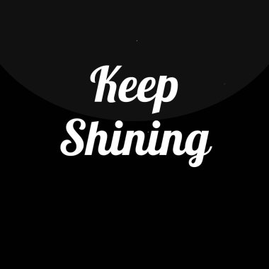 Güçlü basit tipografi vektörünü koru