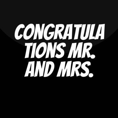 El yazısıyla çizilmiş düğün davetiyesi. vektör illüstrasyonu.