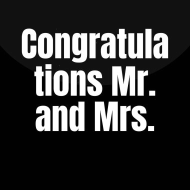 düğün ve tebrikler illüstrasyon