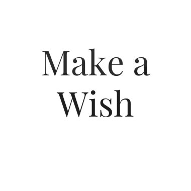 Dilek mektubu yaz. Beyaz arka deliğe izole edilmiş harfler çizilmiş.