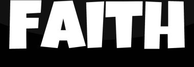 Beyaz arka planda Hıristiyan inancı