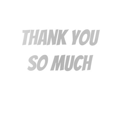 Teşekkür ederim. Teşekkür ederim. vektör harf illüstrasyonu