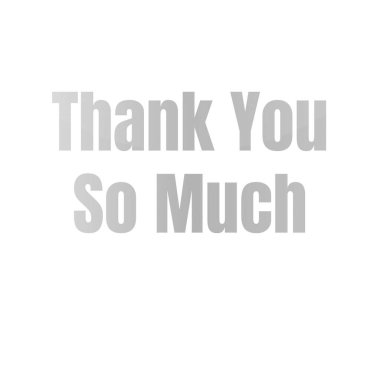 Teşekkür ederim. vektör simgesi.