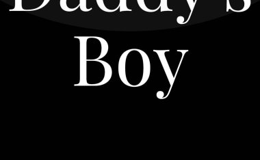 Küçük oğlanın babası. vektör illüstrasyonu.