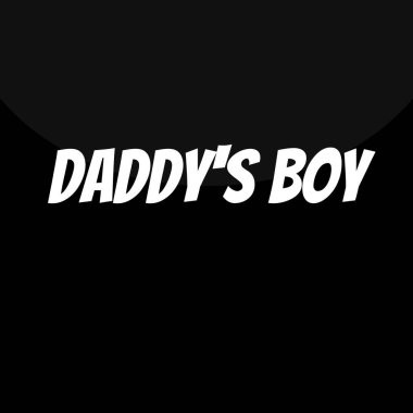 Baba, baba. Tebrik kartı veya poster için vektör illüstrasyonu.