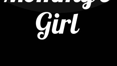 Resmin için siyah arkaplanda Kraliçe metnini seviyorum.