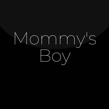 Beyaz harfli anneler günü kartı.