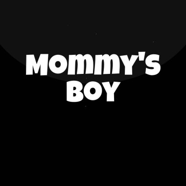 siyah arka plan üzerinde erkek bebek