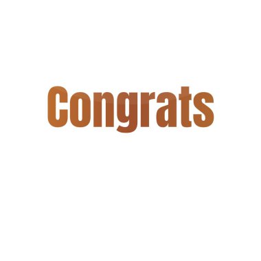 Konfetili vektör logo şablonu.