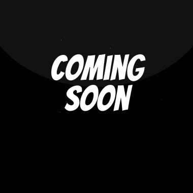 Çok yakında. vektör simgesi.