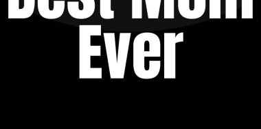 Gelmiş geçmiş en iyisi. arkaplanda modern hat harfleri