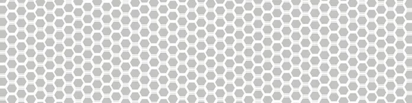 Fond Vectoriel Composé Doubles Hexagones Blancs — Image vectorielle