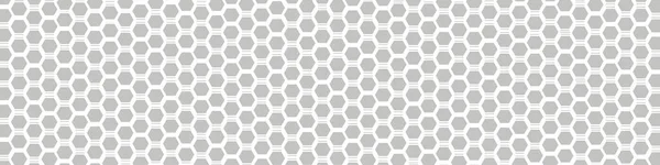 Fondo Vectorial Compuesto Hexágonos Blancos Dobles — Vector de stock