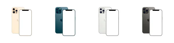 Vinnytsia, Ukrayna - 25 Ocak 2021. On ikinci iPhone 'un vektör kümesi. Editoryal vektör illüstrasyonu.