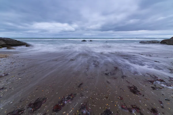 Seascape, tenger, a vihar előtt — Stock Fotó