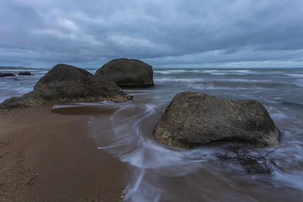 Seascape, tenger, a vihar előtt — Stock Fotó