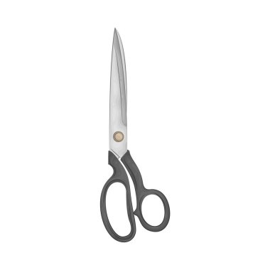 Scissors are essential tools in fashion for cutting fabric or styling hair, symbolizing craftsmanship and creativity.