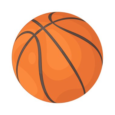 A basketball ball is used in sports-themed games, where players shoot, dribble, and dunk their way to high scores and team victories.