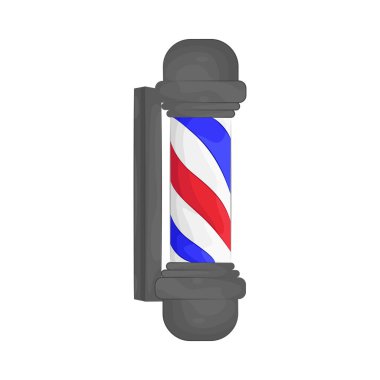 Berber direği, berber dükkanlarını temsil eden geleneksel kırmızı, beyaz ve mavi çizgili semboldür..