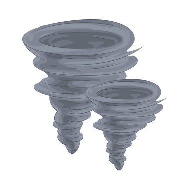 A tornado is a violent rotating column of air that extends from a thunderstorm to the ground, causing intense and localized destruction.