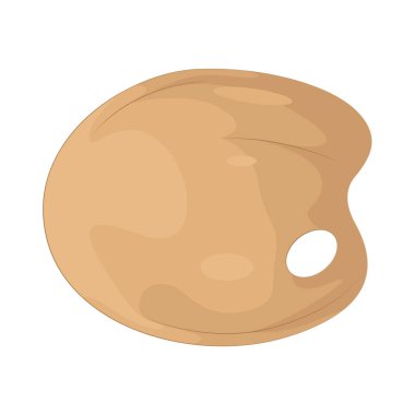 A Paint Palette is a flat surface used to mix and hold colors, fundamental for painters to blend their artistic vision.