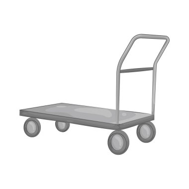 Ağır çantaları ve bavulları havaalanından taşımak ve yolculara kolaylık sağlamak için bir bagaj arabası kullanılır..