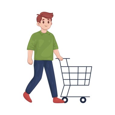 Babam yiyecek ve hediye alışverişi yapıyor. Ailesinin ihtiyaçlarını düşünceli bir şekilde karşılıyor..