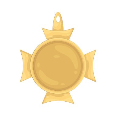 Altın rozet, vatanseverlik ve milli gururla ilişkili onur ve başarıyı simgeleyen parlak bir simgedir..