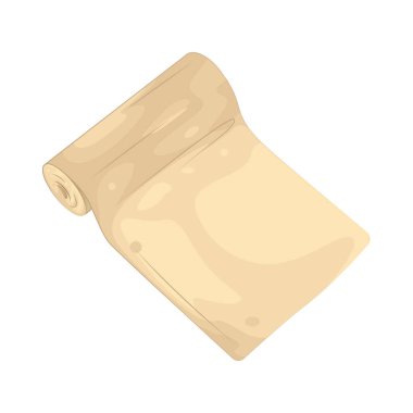 Kağıt rulo, büyük ölçekli sanat eserleri veya çizimler için ideal, sürekli bir çizim veya resim yüzeyi sağlar..