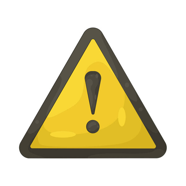 A warning sign alerts workers and passersby to potential dangers or hazardous conditions in the area.