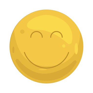 Gülümseyen bir emoji, mutluluğu, kahkahayı ve arkadaşların birbirlerine verdiği neşeli enerjiyi ifade eder..