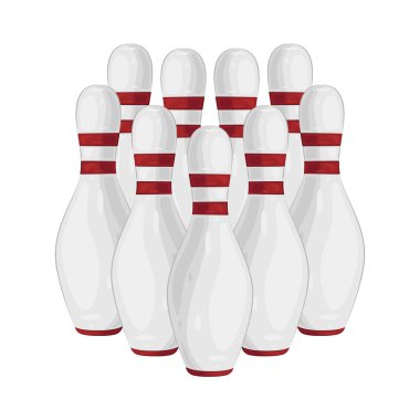 Bowling pimi, oyuncuların bovling topuyla vurması için gruplar halinde dizilmiş beyaz, şişe şeklinde bir hedeftir..