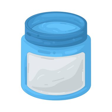 Yapıştırıcı kavanozu, fırçayla yapıştırılan sıvı yapıştırıcıyla dolu bir kaptır..