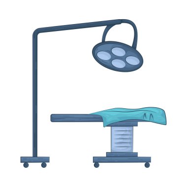 Ameliyat masası, cerrahi işlemlerin yapıldığı özel bir yataktır..