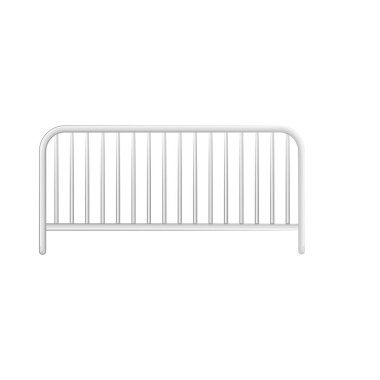 Bir bariyer, protesto hareketlerinin aşmaya çalıştığı engelleri temsil eder..