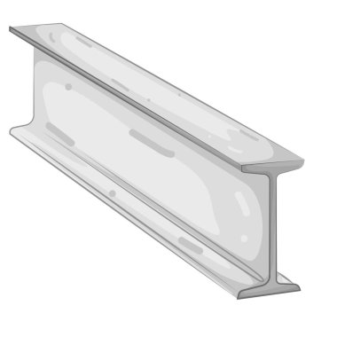 Çelik kiriş, ağır yük taşımak için kullanılan uzun ve güçlü bir metal desteğidir..