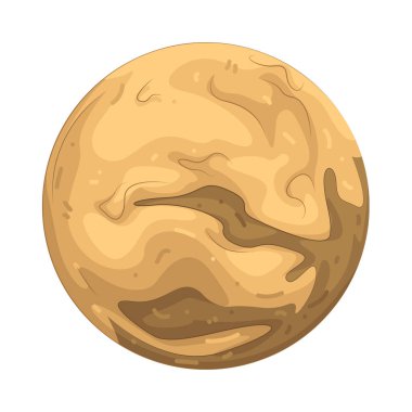 Mars volkanlar, kanyonlar ve antik su işaretleriyle bilinen kırmızı, kayalık bir gezegendir.