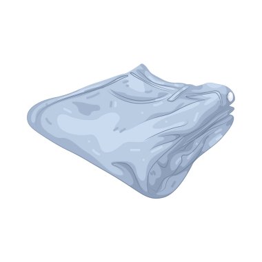 Katlanmış kot pantolon, yıkama, kurutma veya ütülemeden sonra düzgünce katlanmış kot pantolondur..